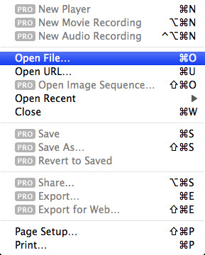 Import the Converted AVI to QuickTime for Play Import AVI to QuickTime for Play AVI on Mac
