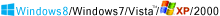 Bigasoft iPod Transfer is compatible with Windows 8, Windows 7, Vista, 2003, XP and 2000